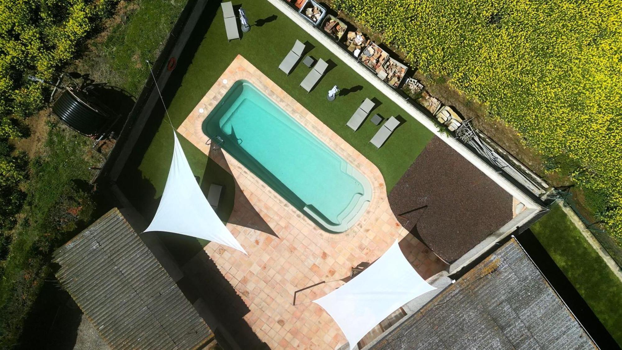 Bed and Breakfast Mas Pla Riudellots de la Selva Exterior foto